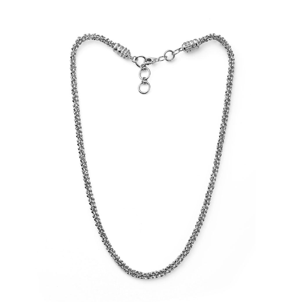 COLLANA DONNA IN ARGENTO MARGHERITA