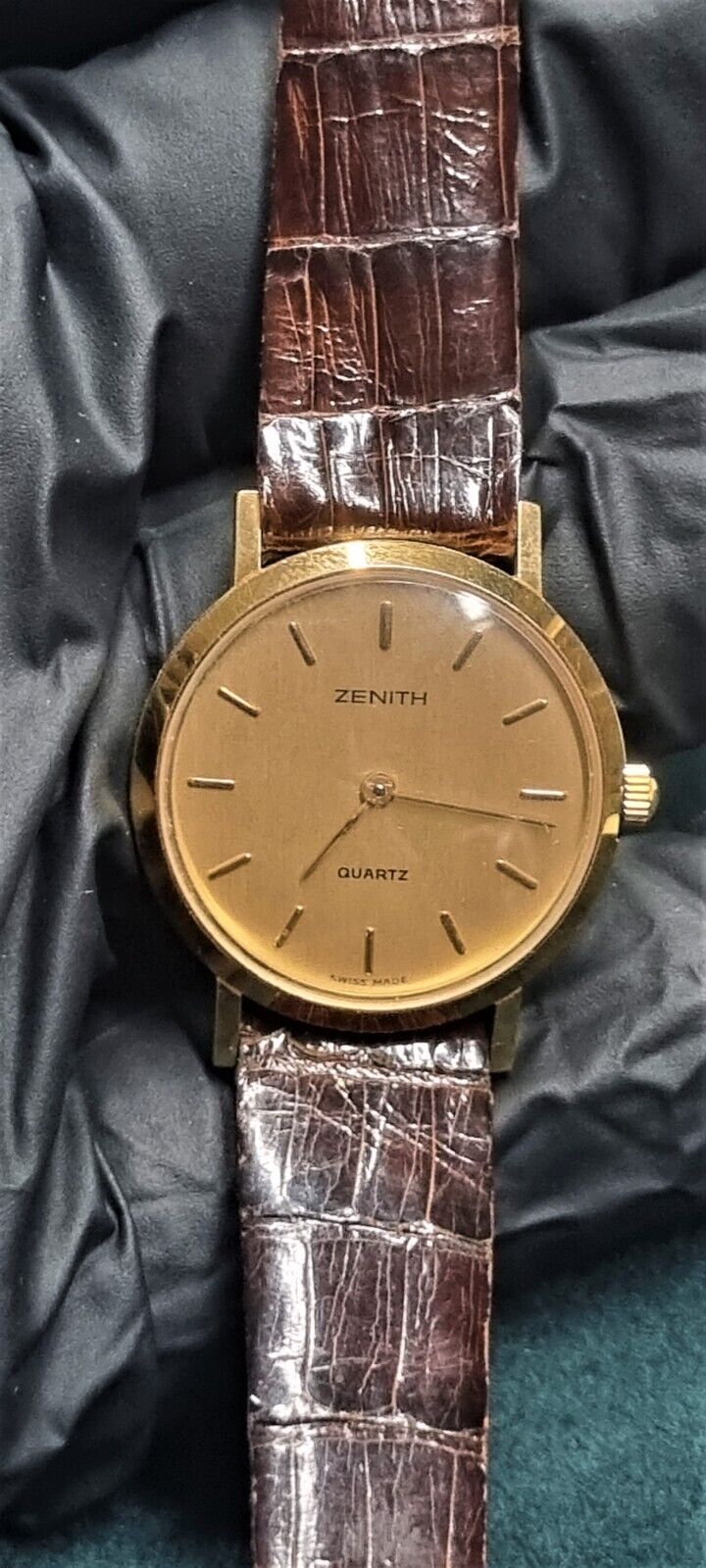 OROLOGIO ZENITH VINTAGE NOS ORO 18 CARATI DONNA